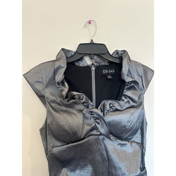 Office Siren DJ-Jaz Dress Metallic Finish Size 12 - Picture 6 of 9